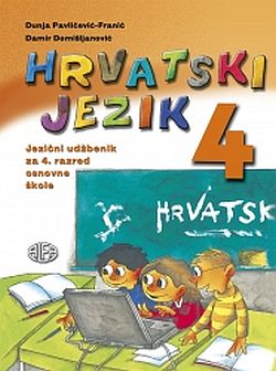 Hrvatski jezik 4, udžbenik Dunja Pavličević - Franić, Damir Domišljanović Alfa