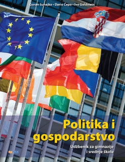 Politika i gospodarstvo, udžbenik Goran Sunajko, Dario Čepo, Ivo Goldstein SysPrint