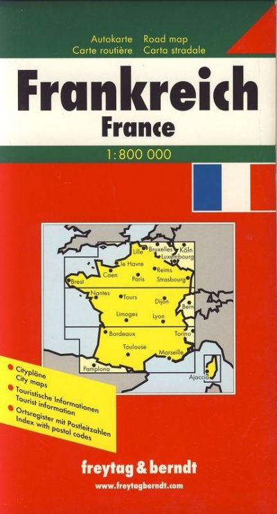 Auto-karta Francuske