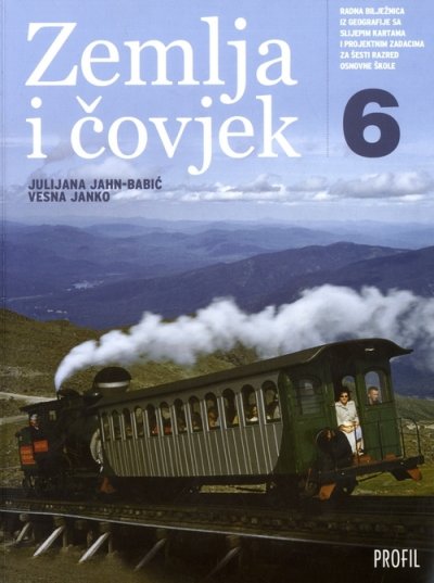 Zemlja i čovjek 6, radna bilježnica Julijana Jahn-Babić, Vesna Janko Profil International