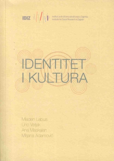 Identitet i kultura Mladen Labus ... et al. Institut za društvena istraživanja