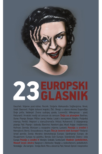 Europski glasnik br. 23/2018 (Nakladnik HDP) ur. Dražen Katunarić Sandorf