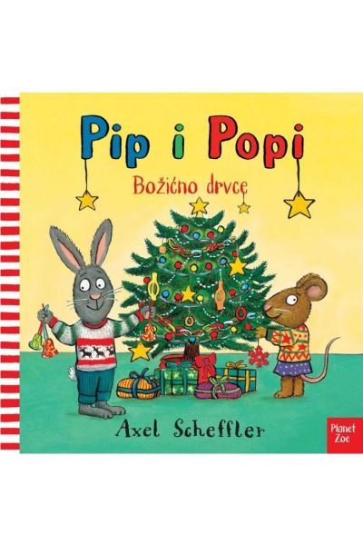 Pip i Popi - božićno drvce Axel Scheffler Planet Zoe